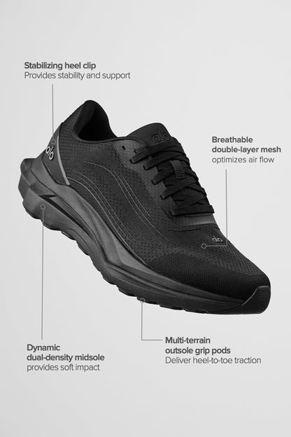 Runner (Unisex) - Black/Black