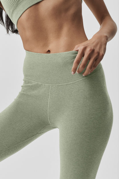 Seamless Two-Tone Rib 3-Piece Set - Dune Grass Heather
