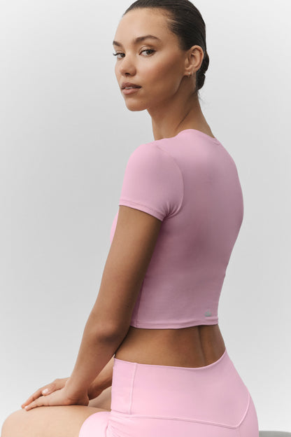 soft Crop Finesse Short Sleeve