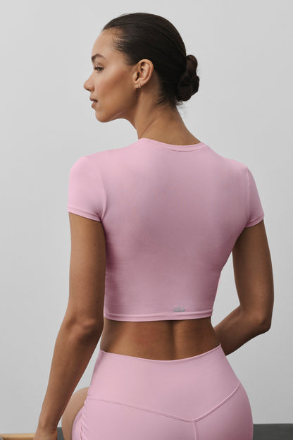 soft Crop Finesse Short Sleeve