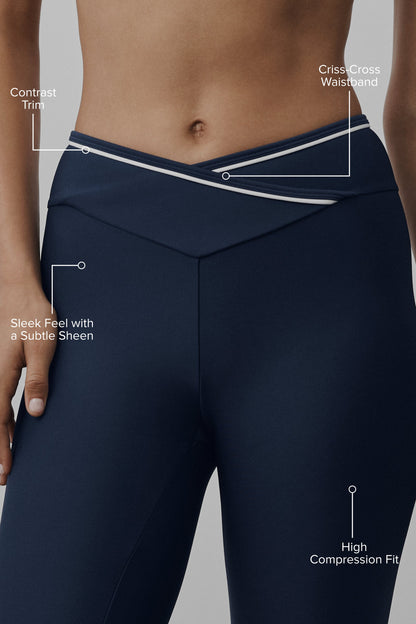 Navy/White
